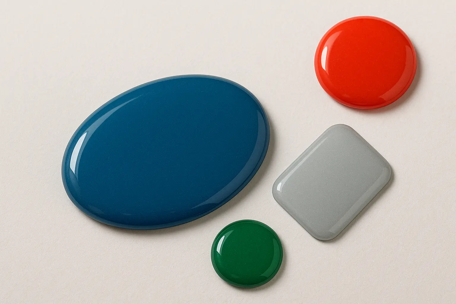 Damla Etiket Üretimi - 3D Bombeli Etiketler